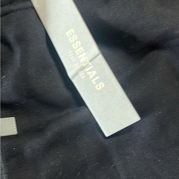 Essentials Black Joggers - Picture 2 of 6